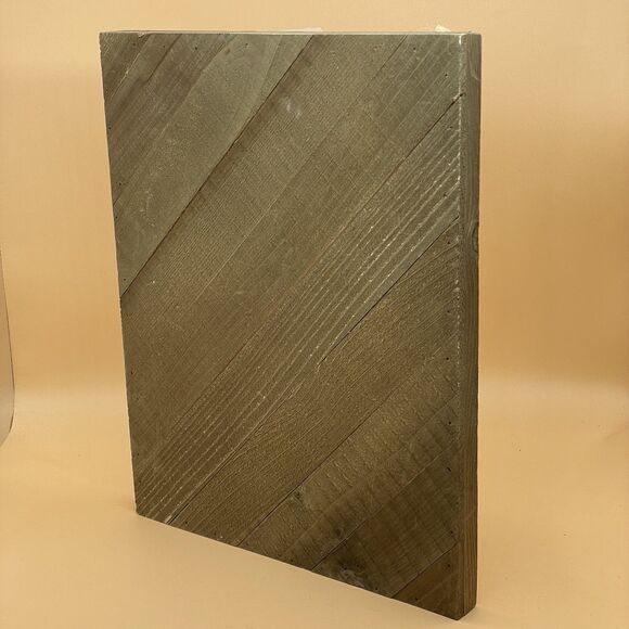 Jillibean Soup Mix the Media Wooden Plank 12"x15" Wall Decor Crafting - Picture 16 of 16